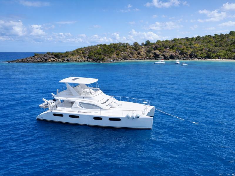 Private 47-F Catamaran Cruise from Fajardo – Drinks & Snacks Included
